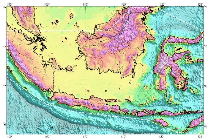 Map Of Java Sea. Sea) and Phase 2 (Java Sea